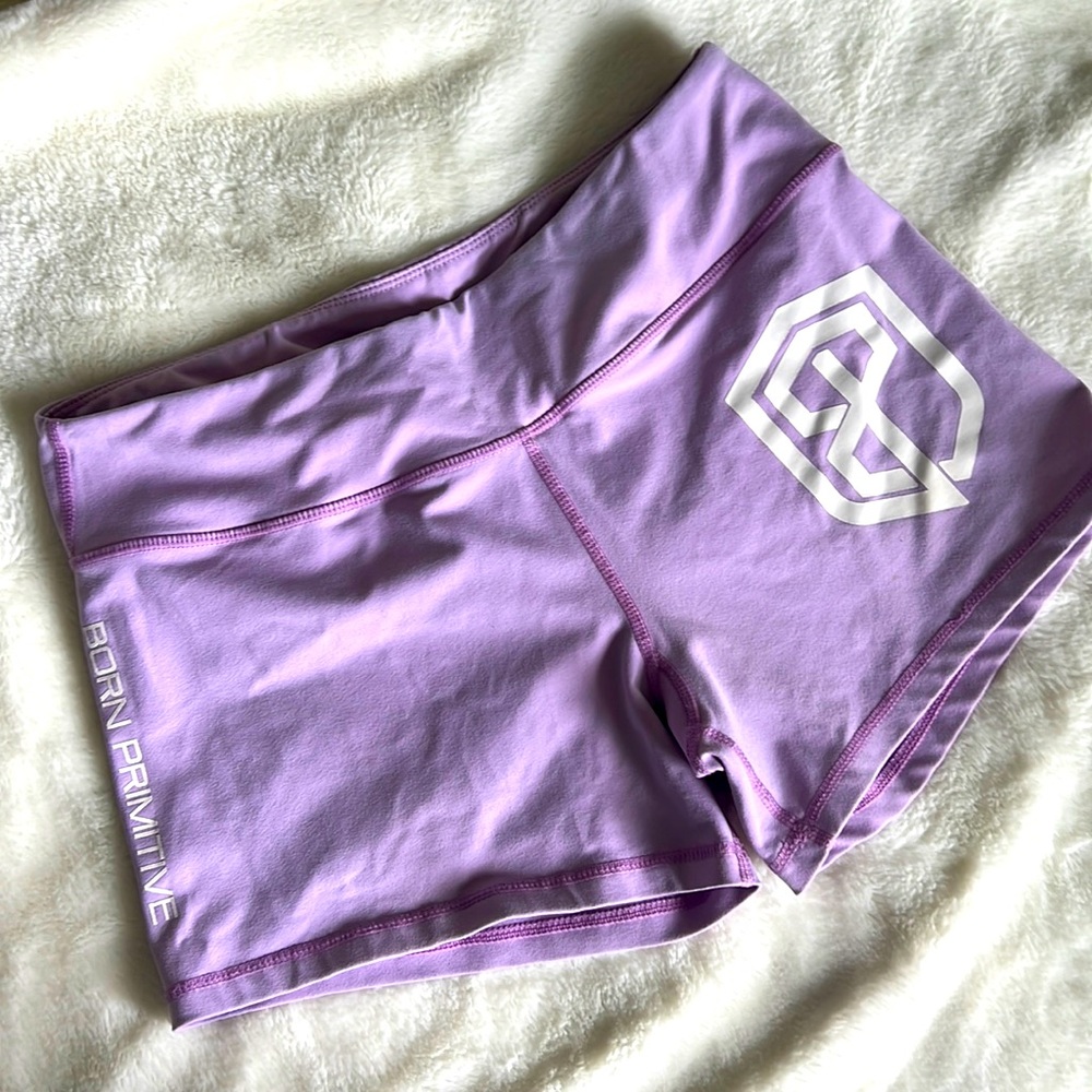BORN PRIMITIVE lavender small shorts